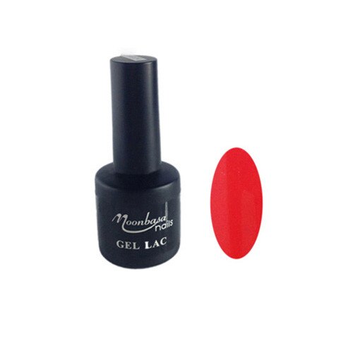 Oja semipermanenta MoonbasaNails, Numarul 133, Light Red, 6ml
