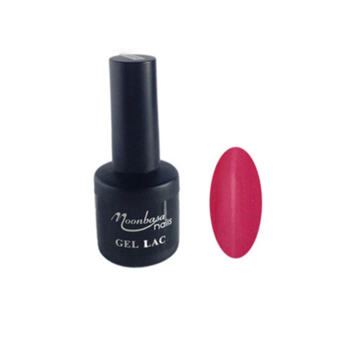 Oja semipermanenta MoonbasaNails, Numarul 077, Hyacinth Red, 6ml