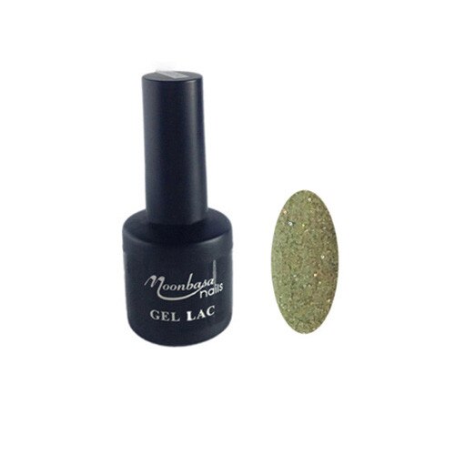 Oja semipermanenta MoonbasaNails, Numarul 026, Glitter sand, 6ml