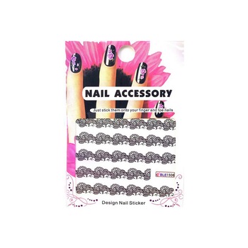 Tatuaj sticker cu efect acrilic pentru decor unghii BLE1506, MoonbasaNails, Multicolor Tatuaj sticker cu efect acrilic pentru decor unghii BLE1506, MoonbasaNails, Multicolor