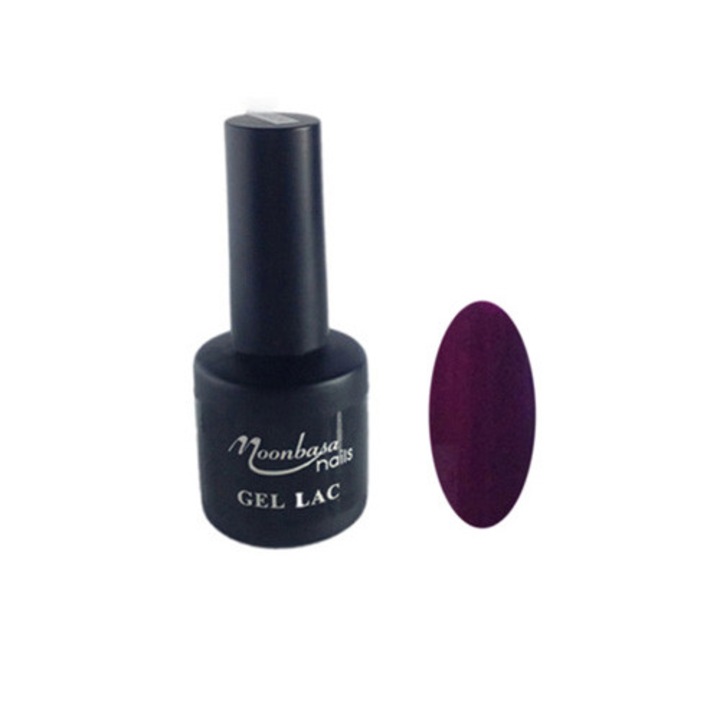 Oja semipermanenta MoonbasaNails, Numarul 038, Dark Chocolate, 6ml