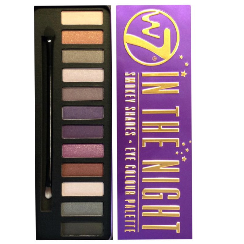 Trusa farduri W7 In The Night Smokey Shades Palette