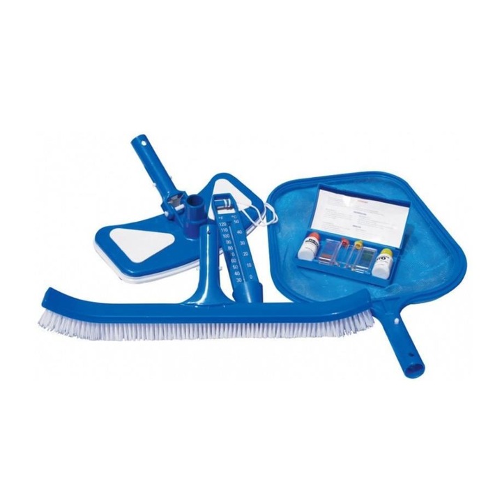 5 db karbantartó alkatrész készlet úszómedencékhez, kék, MCT-12263M