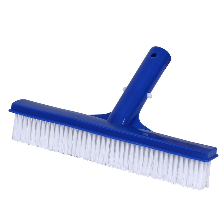 Четка за стени на басейн, полипропилен, 26 см, синя