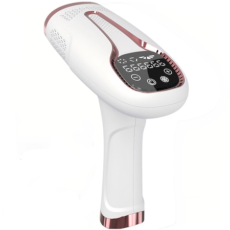 Epilator IPL WowStep®, epilare definitiva fara durere, 999.999 impulsuri, Tehnologie IPL, 5 trepte de intensitate, pentru barbati si femei, Senzor Piele, fata, corp, axila si inghinal