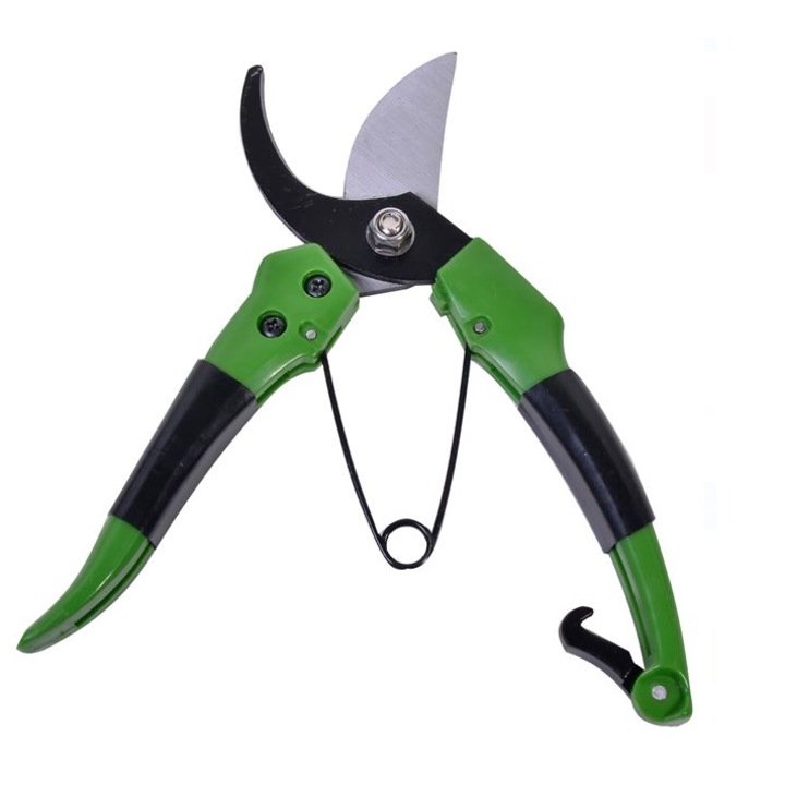 Kopenpal kerti olló, zöld/fekete, 20 cm