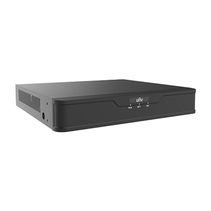 NVR 4 canale 4K, 4 porturi PoE, H.265+, Uniview NVR301-04S3-P4