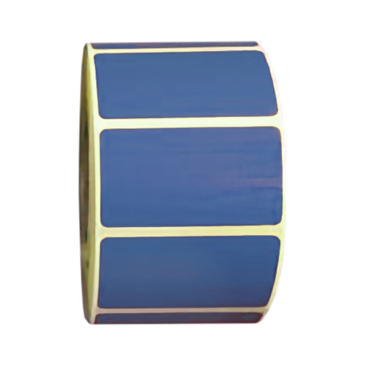 Etichete, PRC, 25 x 45 mm, 1000 etichete/rola, Albastru