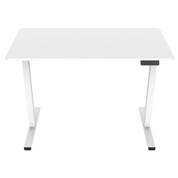 Регулируемо електрическо бюро 71-123cm и плот 120x60cm USB-C USB-A Spacetronik SPE-O124WW Moris