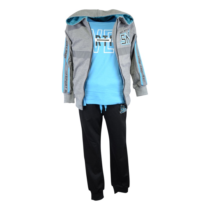 Trening 3 piese pentru baieti Happy House JF-1913-152, Multicolor 60863