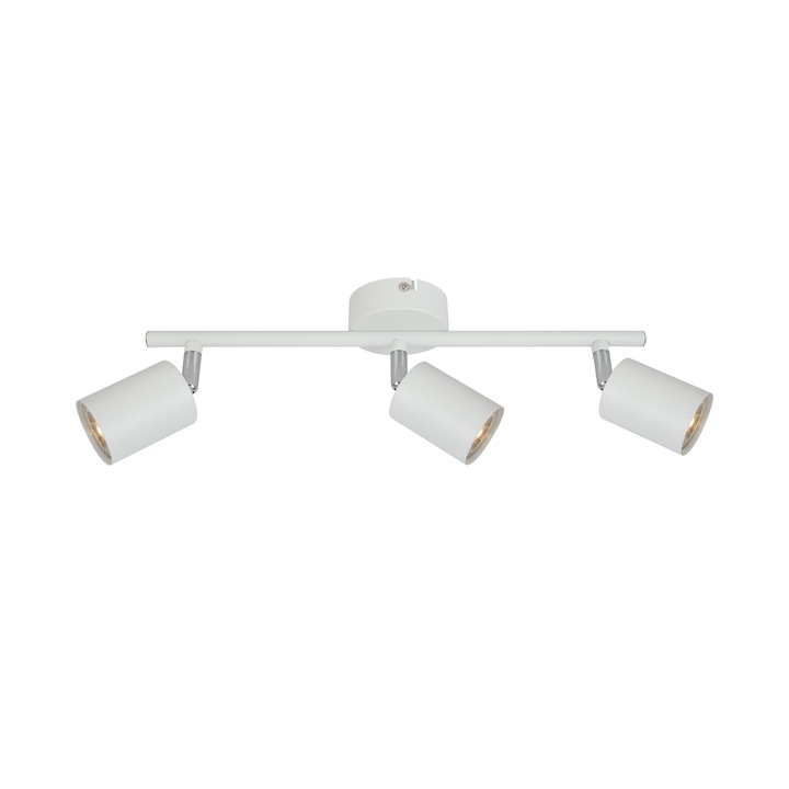 Плафон KLAUSEN, SPIKE 3-W, бял, KL 163012, 3XGU10