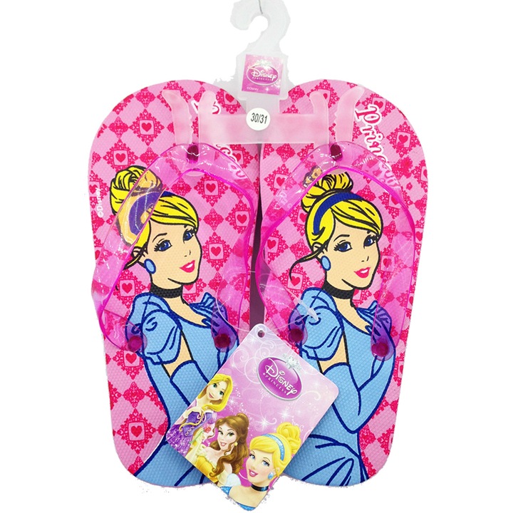 Flip-flops copii Disney 261045, 24-34, Pentru fete, Albastru