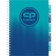 Notebook A4 Coolpack Gradient Ocean, spirál, többszínű