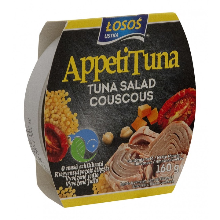 Losos tonhalsaláta kuszkusz 160g