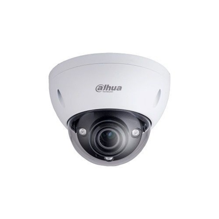 Camera de supraveghere Dome IP Starlight 2MP, 4.1-16.4mm motorizat, IR 50 metri, WDR, IP67, IK10, PoE+, Dahua IPC-HDBW8232E-ZEH
