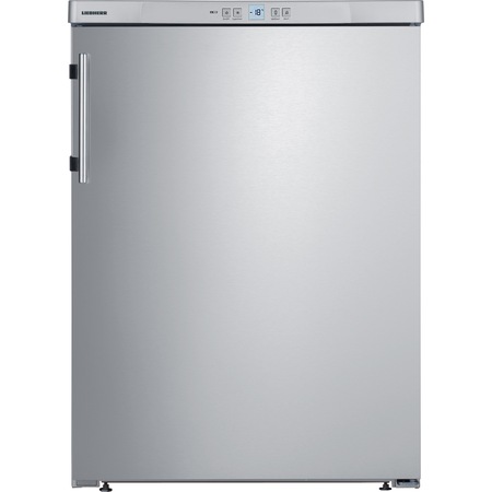 Congelator Liebherr GPesf 1476, 103 L, Clasa E, SmartFrost, Control taste, Display, SuperFrost, 4 sertare, H 85.1 cm, Inox