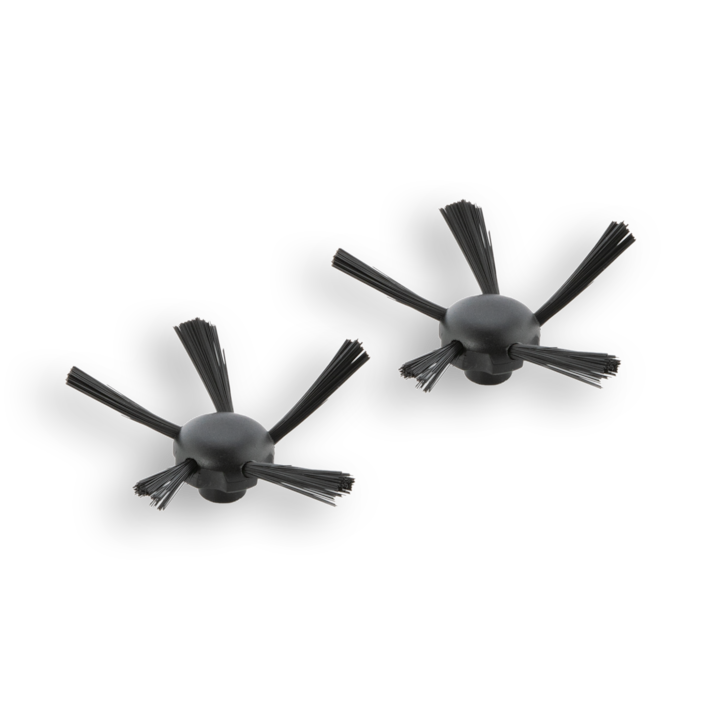 Set 2 perii laterale, Neato, Plastic, Negru