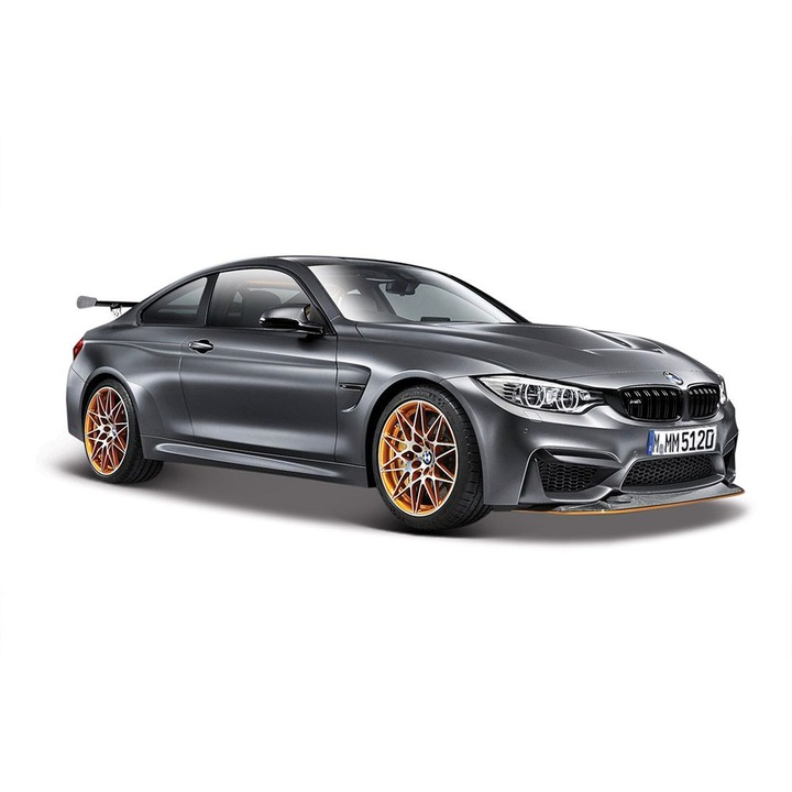 Masina BMW M4 GTS, Maisto, Metal, Gri