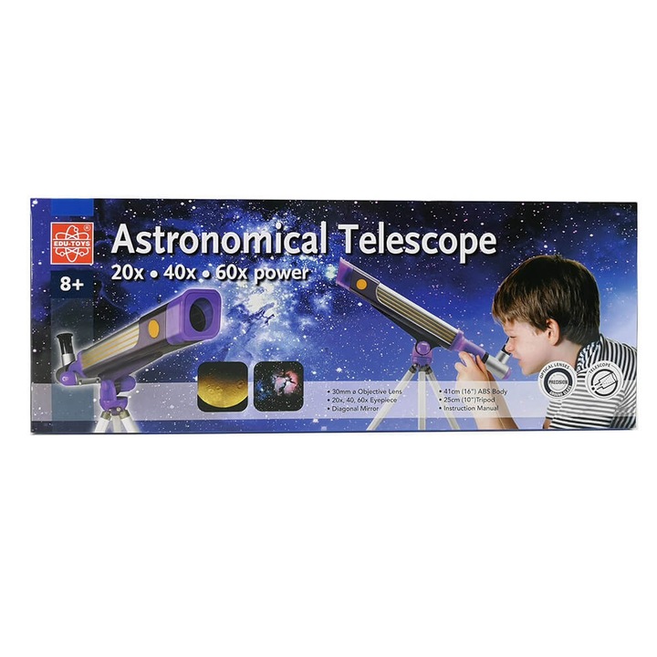 Телескоп EDU TOYS, с трипод, астрономически