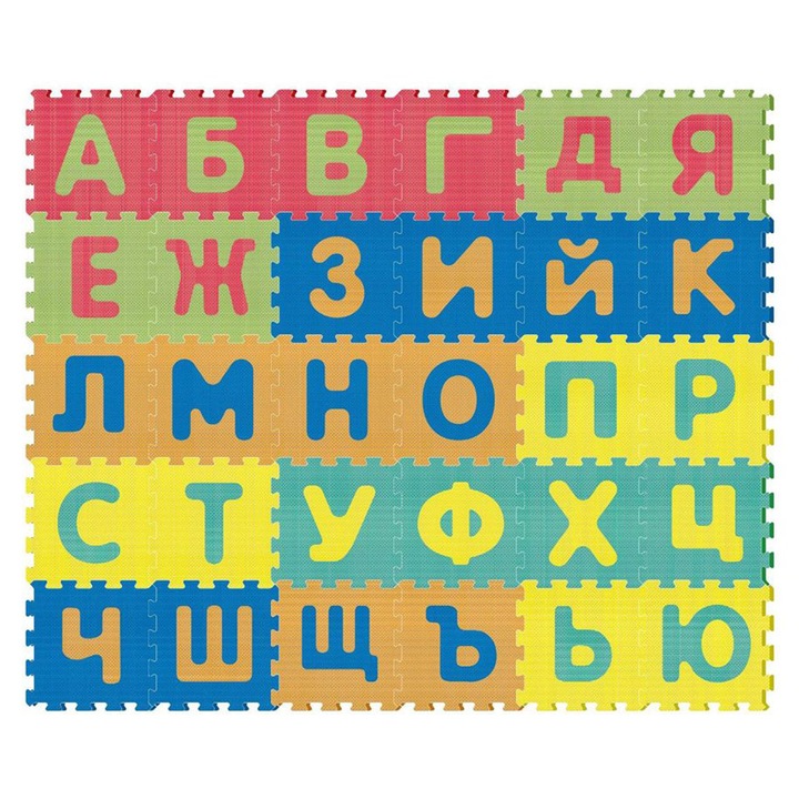 Мек пъзел, с българските букви