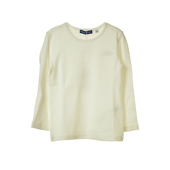 Bluza copii, Original, Bumbac, Alb, 92 CM