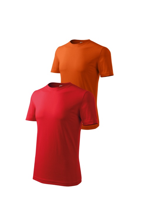 Set 2 tricouri de barbati, Malfini, Classic, mix 6, Rosu/Portocaliu