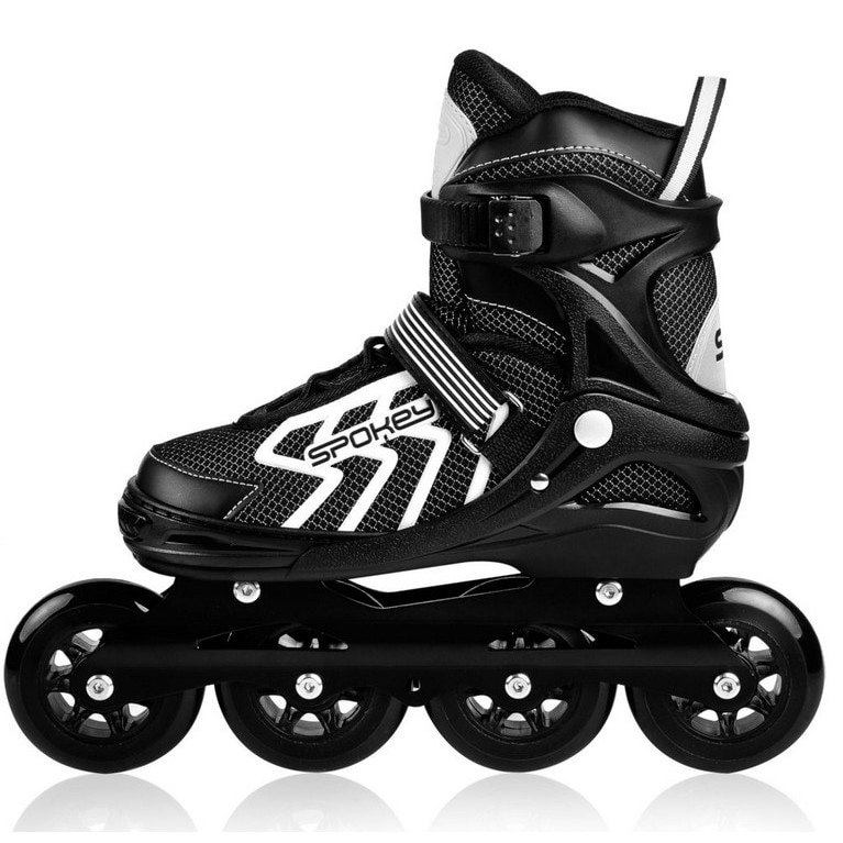Nils Extreme Spirit Patins à roulettes 2 en 1 Noir/citron vert, ABEC7, Taille 29-33, 34-38, 39-43, Ajustable Nils Extreme Spirit Patins à roulettes 2 en 1 Noir/citron vert, ABEC7, Taille 29-33, 34-38, 39-43, Ajustable