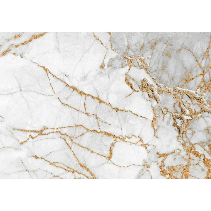 Fototapet Design Abstract Marmura Ornament Fantezie 416x254 cm, Modern Vlies Tapet, Pentru Dormitor Camera De Zi Living