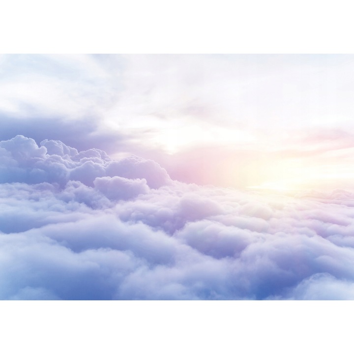 Fototapet 3D Cer Nori 312x219 cm, Modern Vlies Tapet, Pentru Dormitor Camera De Zi Living