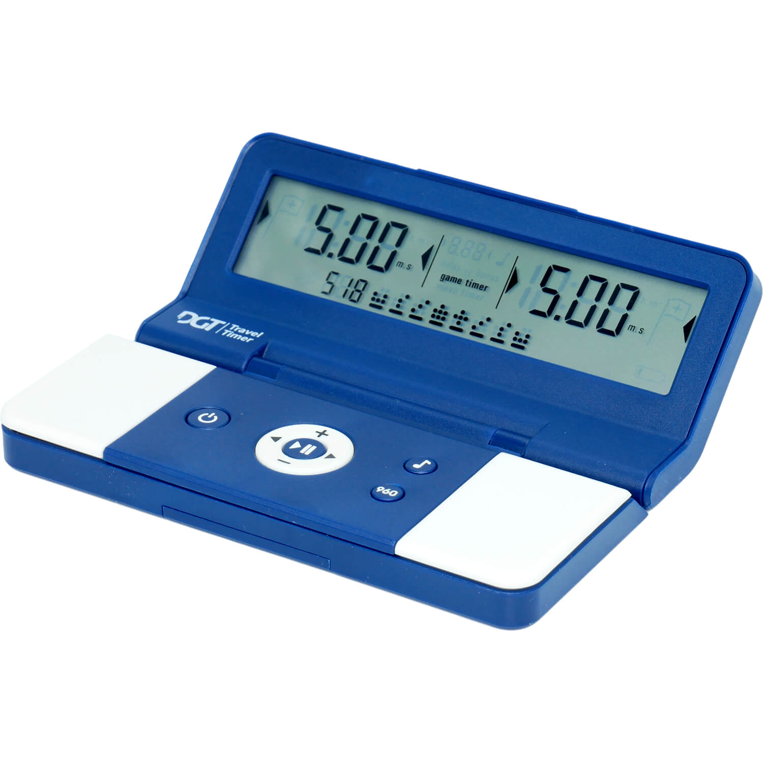 Ceas Timer Ceas sah digital, DGT Travel timer, albastru/alb - eMAG.ro