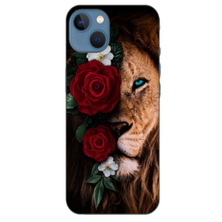 Протектор Atlas, за Apple iPhone 13, Модел 1, Многоцветен