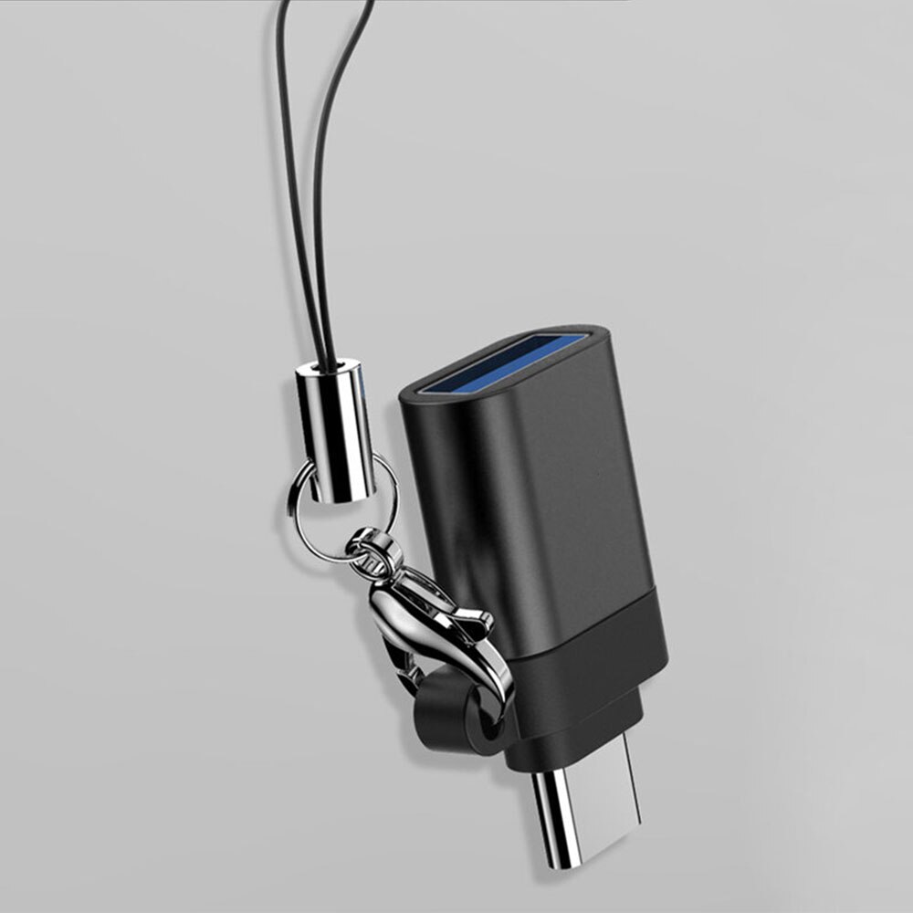 OTG адаптер USB Type-C към USB 3.0 щепсел, малък и преносим, Plug and .