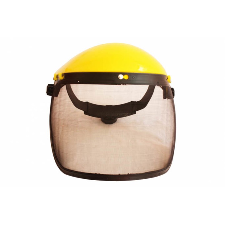Védőellenző láncfűrészekhez hálós Campion CMP0169, 0140VEND, sárga