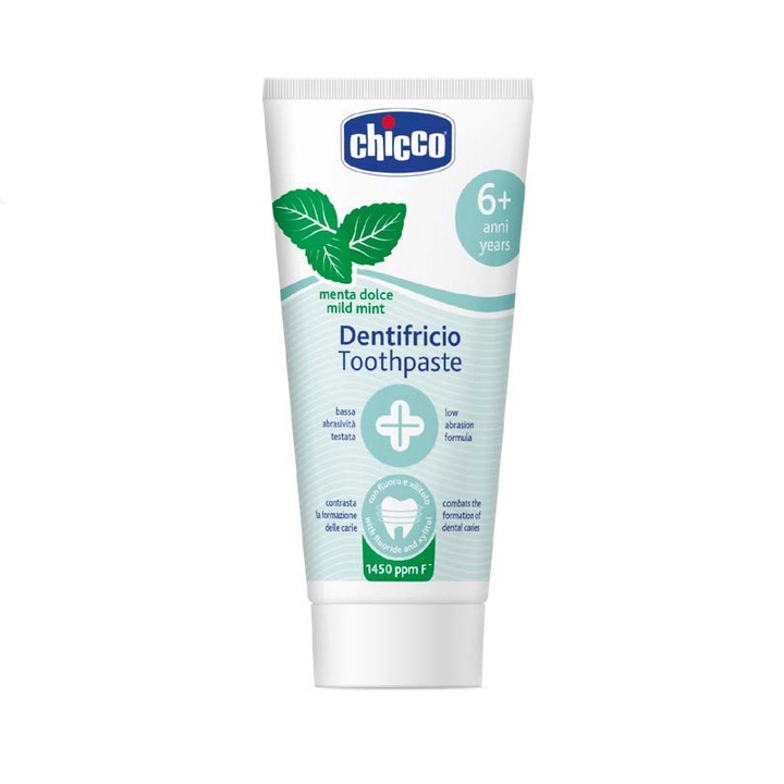 Fogkrém 6 éves gyermekeknek + Chicco 138708-P, Többszínű