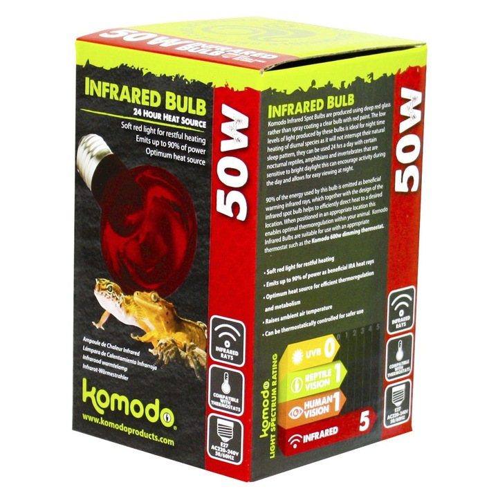 Komodo infravörös izzó, 50w