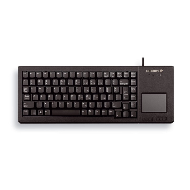 Клавиатура Cherry Ultraslim 5500, тъчпад, USB, английски, черен