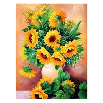 Reofrey DIY Diamond Painting Kits for Adults Love Sunflower