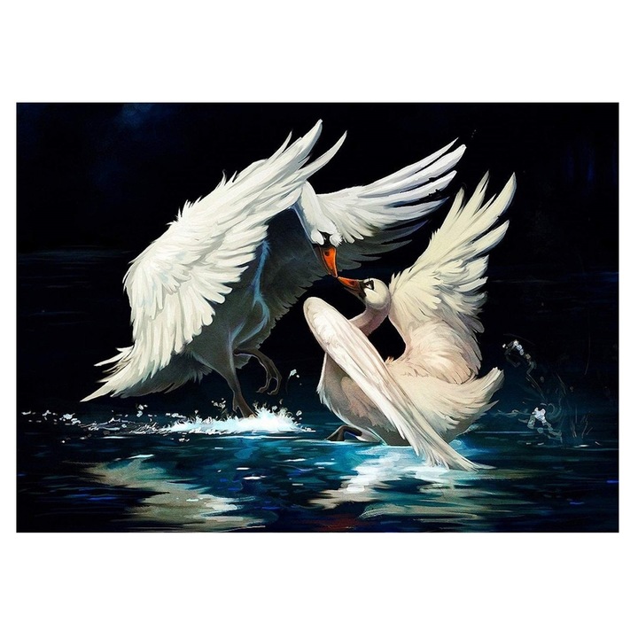 Set de broderie cu diamante 5d 30x40cm, Pictura 5D96, Multicolor