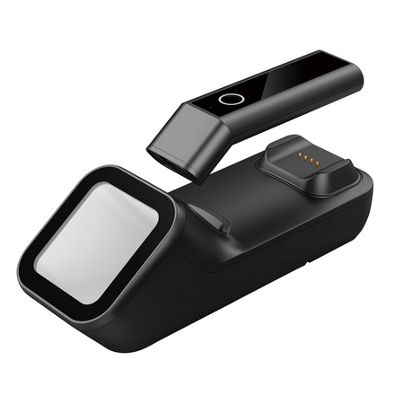 Cititor cod bare wireless, Cod QR, 1D & 2D, Rezistent la apa, USB, Scanner de mana
