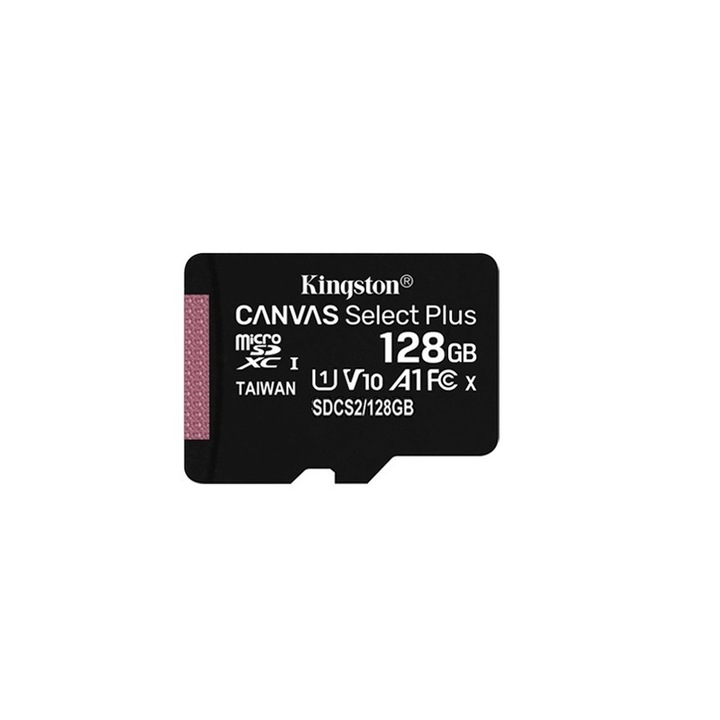Card de memorie Kingston MicroSDXC Canvas Select, 128GB