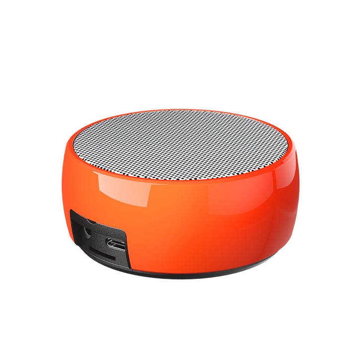 Boxa portabila wireless, Bluetooth 5.0, IPX 4, Portocaliu