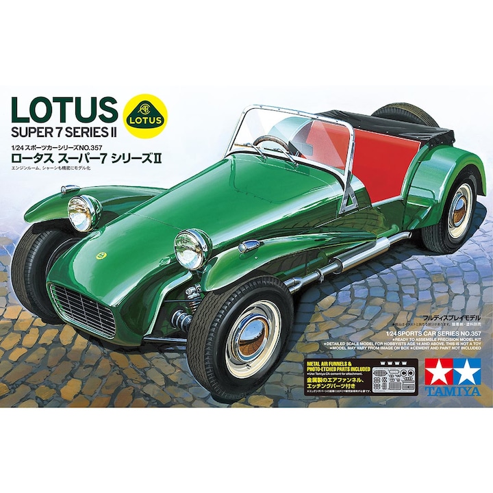 Tamiya makettszett Lotus Super 7 Series II 1:24 (300024357)
