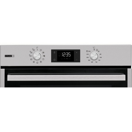 Cuptor incorporabil Whirlpool OASKP8V1SWIX, Electric, 73 l, Autocuratare piroliza, Display, Gentle Steam, Inox