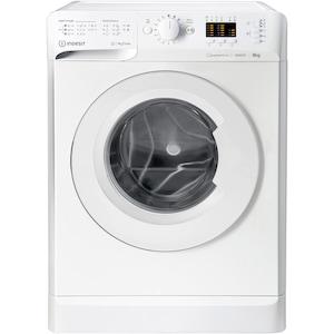 Masina de spalat rufe Indesit MTWA81484WEU, 8 kg, 1400 rpm, Clasa C, Fast Cycles, Motor Inverter, Display LED, Alb