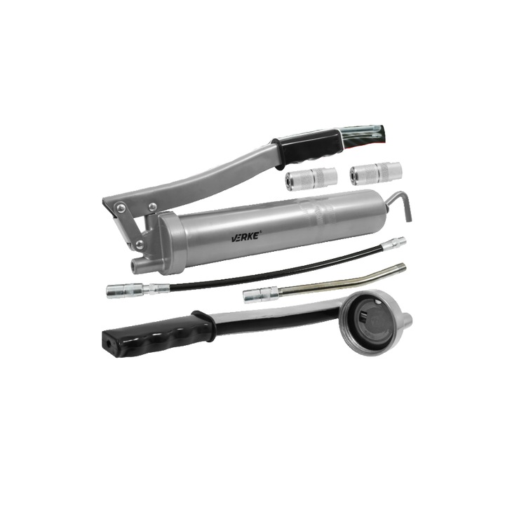 Set pistol manual de gresat, 3 piese, 500 ml Verke
