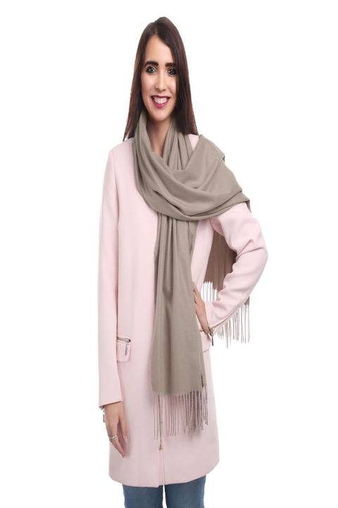 Кашмирен шал, тънък, Nappa, дамски, Бежов