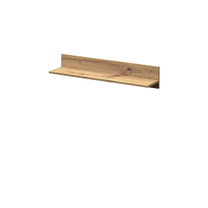 Polita Tikrote TE13, MIRJAN24, stejar artisan, 90x17x18 cm