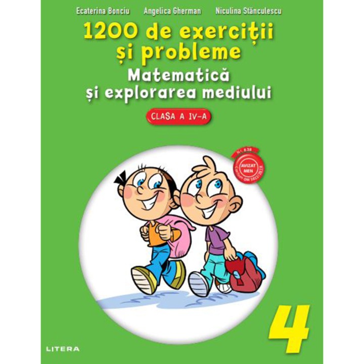 1200 de Exercitii si Probleme de Matematica. Clasa a IV-a