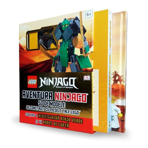 Lego. Ninjago. Aventura Ninjago. 50 de Modele de Construit cu Piesele tale Lego