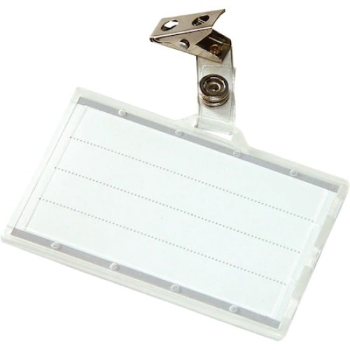 Ecuson orizontal Donau, 85x50mm, cu clip